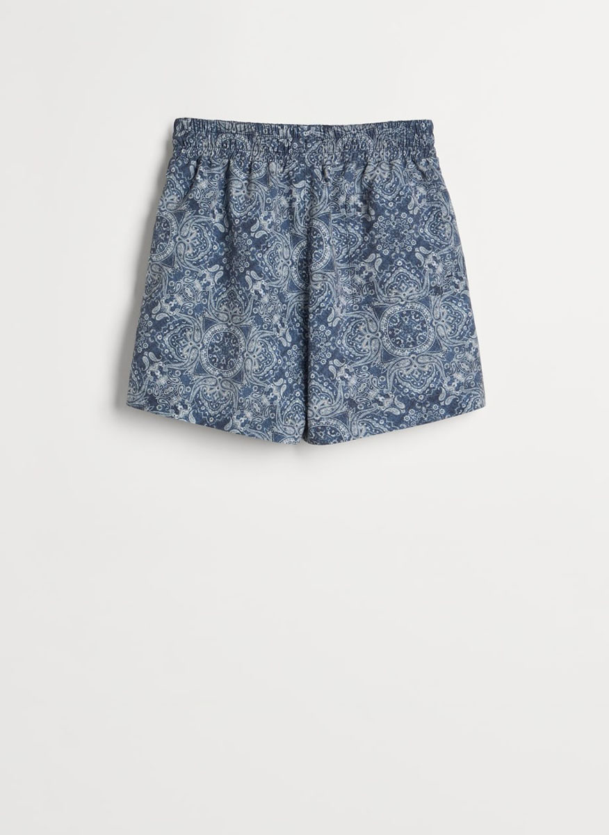 Бански с Paisley принт Brunello Cucinelli Kids 6