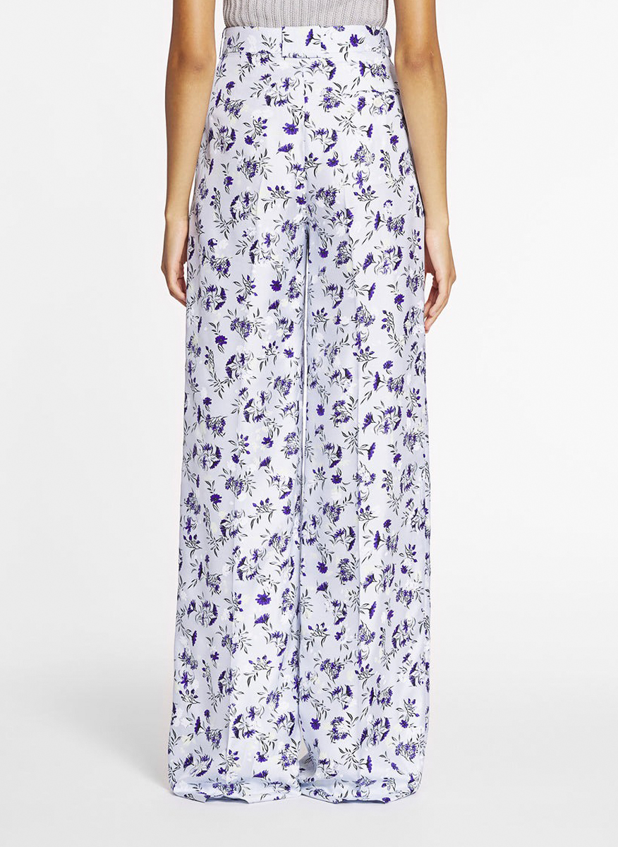 Lanvin pyjama fit trousers in silk