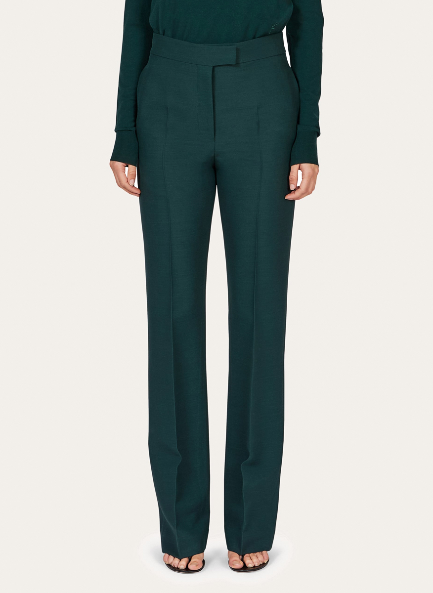 Панталон с вълна 'Classic silhouette' Ferragamo