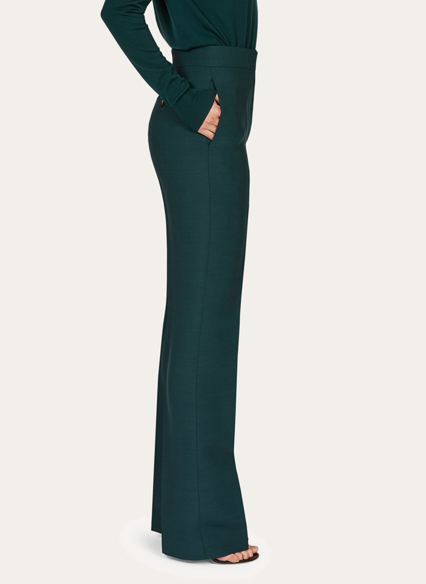 Панталон с вълна 'Classic silhouette' Ferragamo