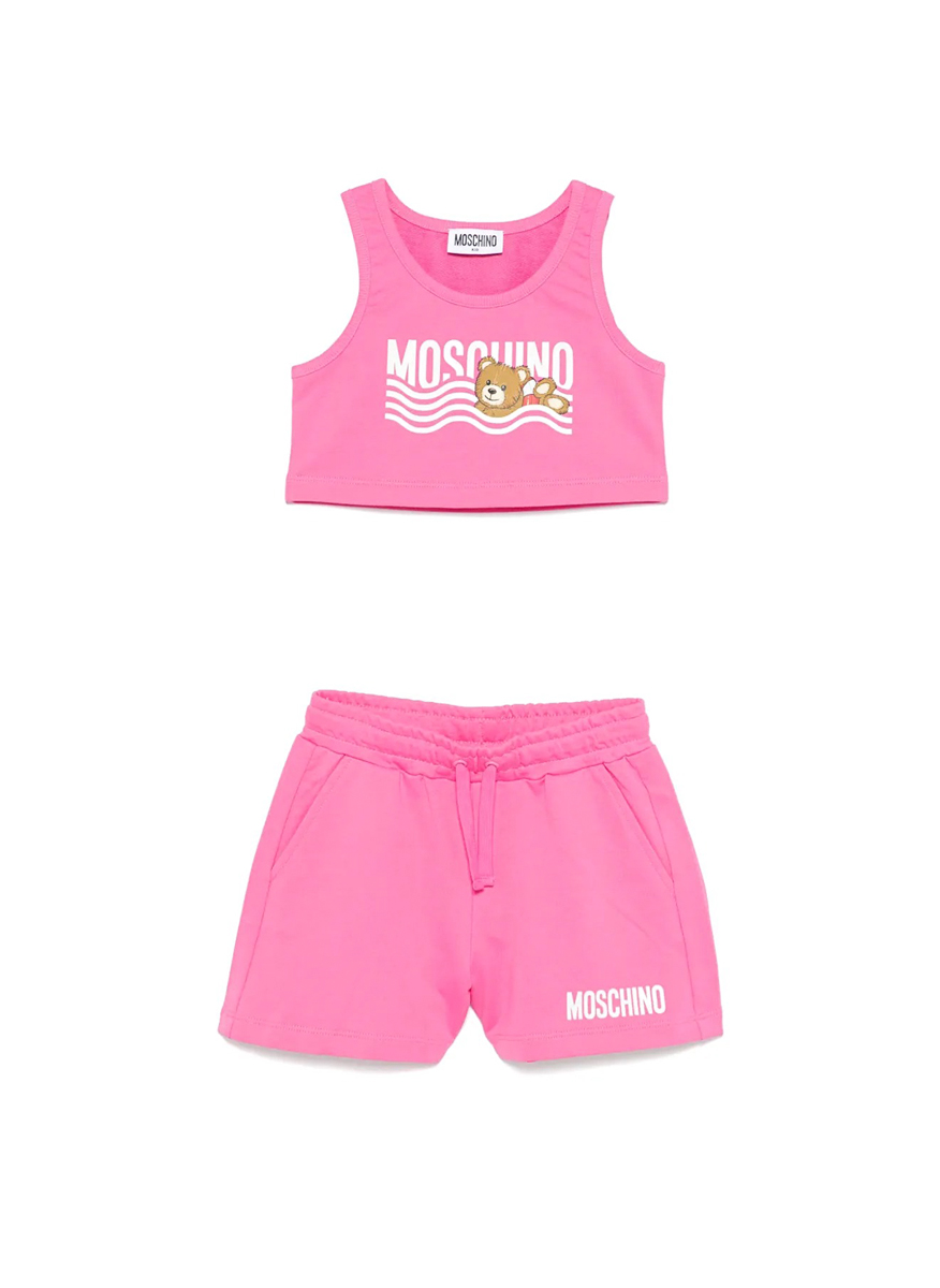 Moschino Kids set with print