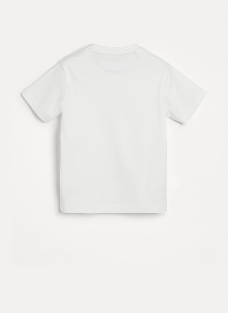 Тишърт с принт 'Black Tie Club' Brunello Cucinelli Kids 4-6