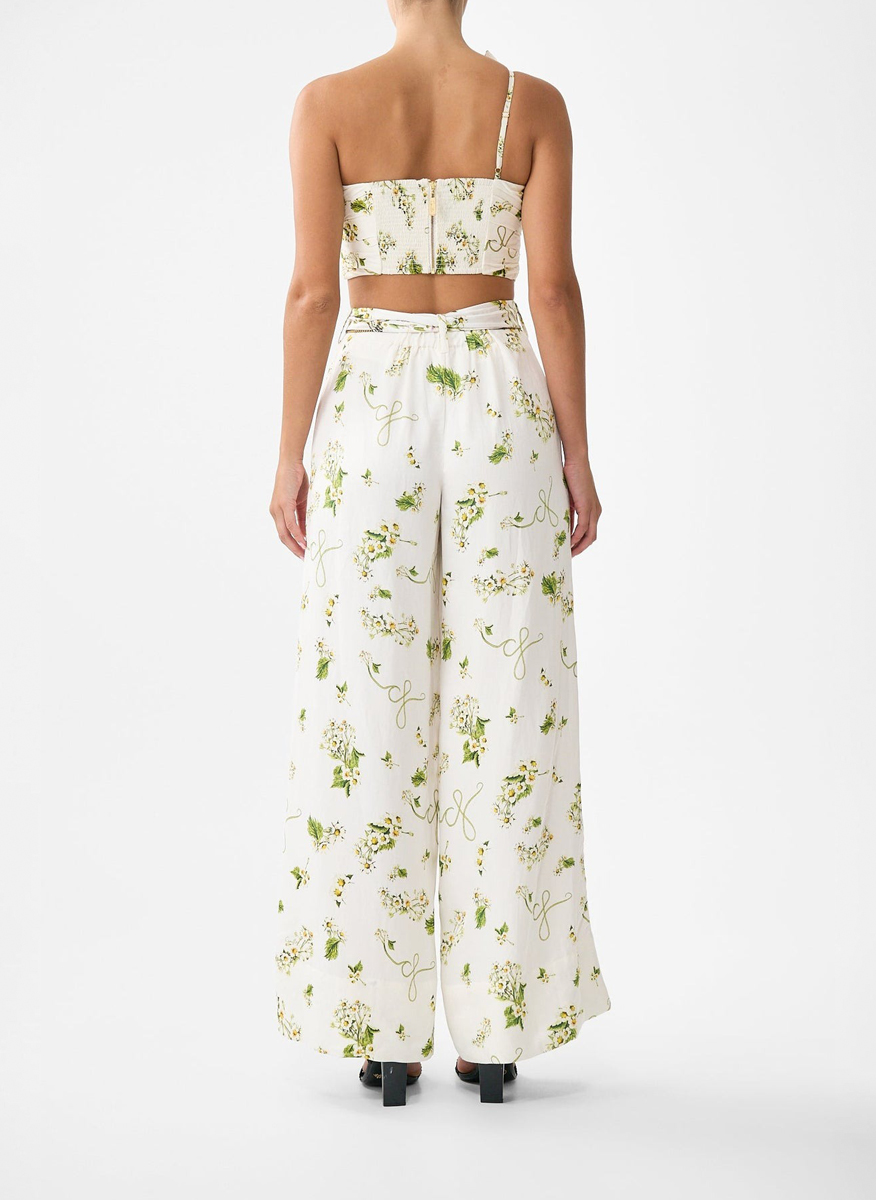 Camilla 'Botanical utopia' cropped top