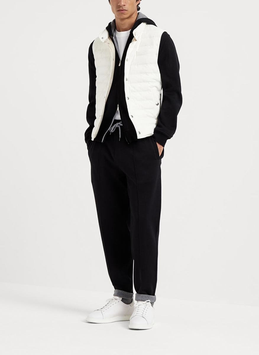 Brunello Cucinelli joggers with cashmere
