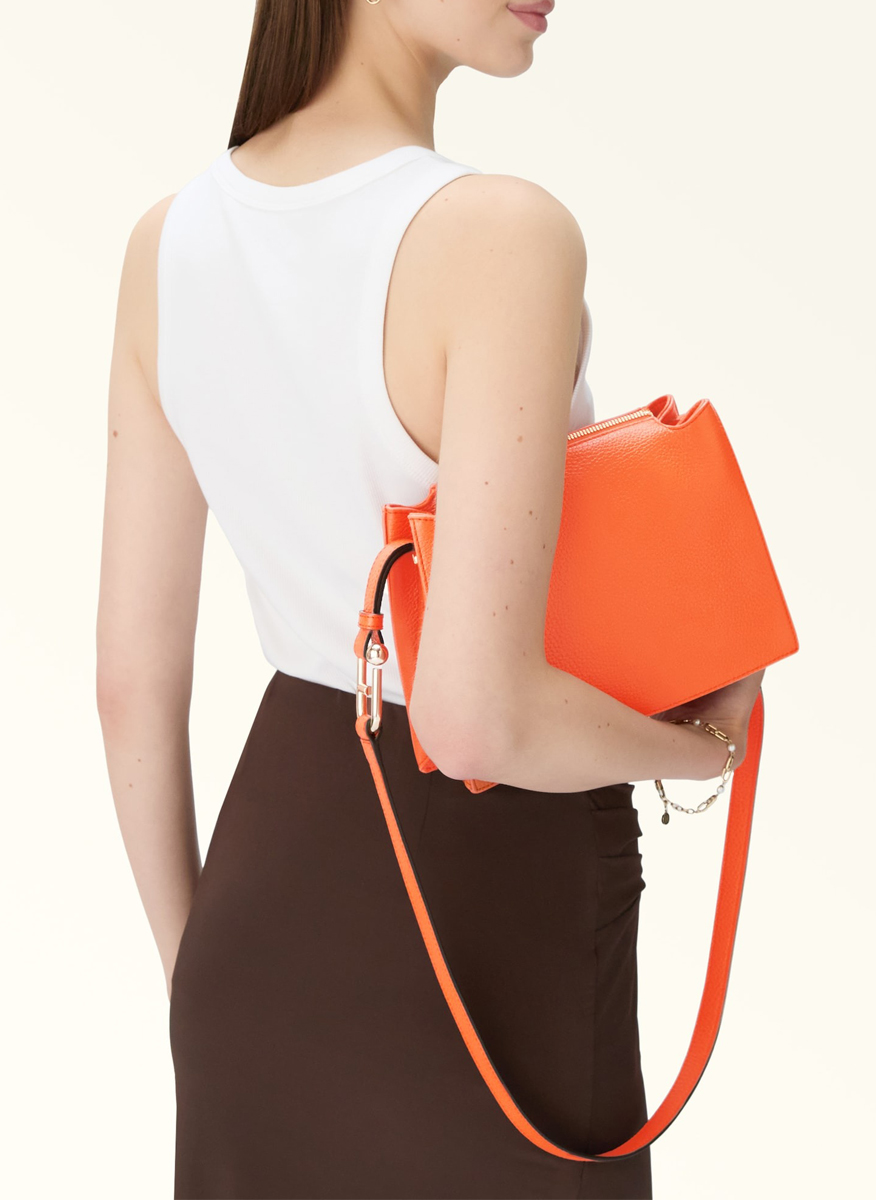 Чанта Furla Nuvola Paprika