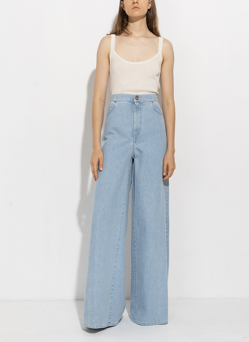 Max Mara Helier cotton and viscose yarn top