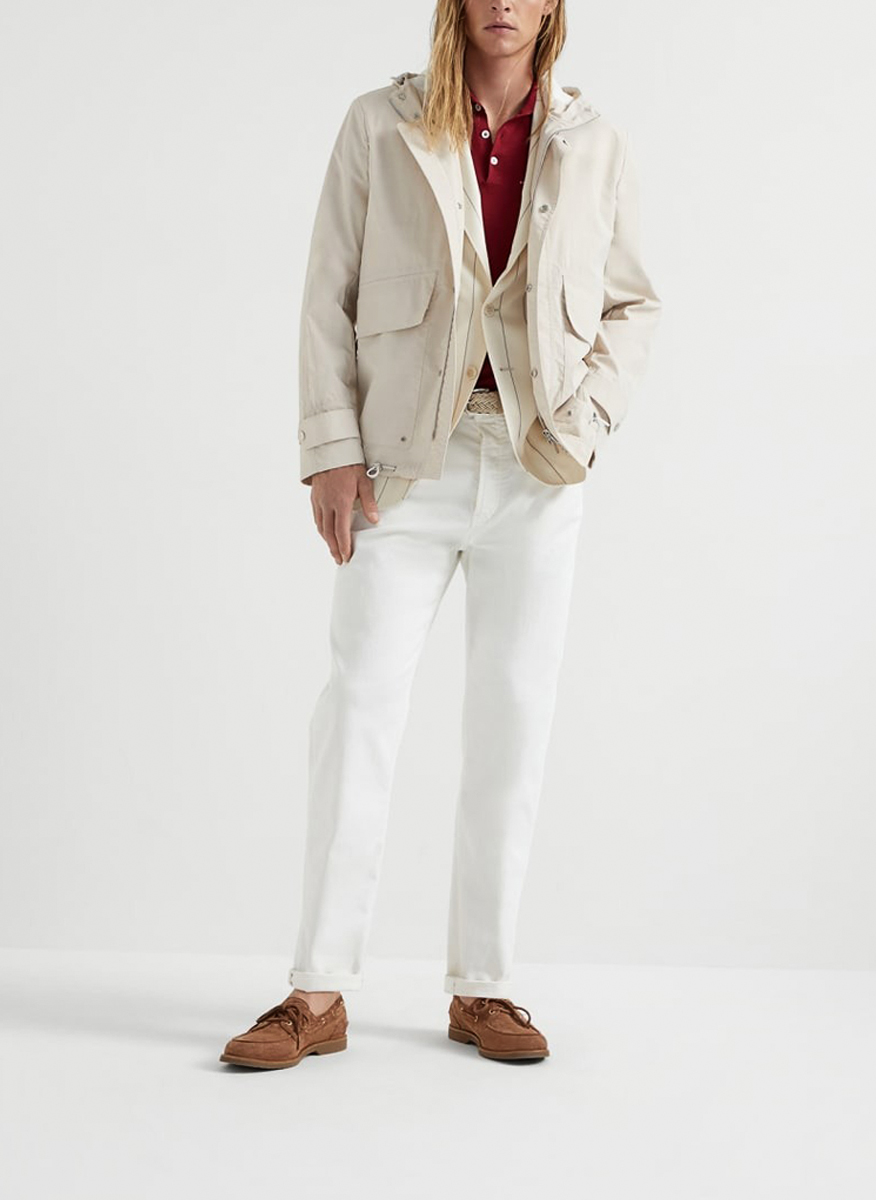 Деним 'Iconic fit' Brunello Cucinelli