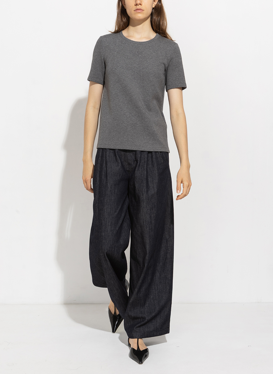 Тишърт с лого бродерия 'S Max Mara Tubo