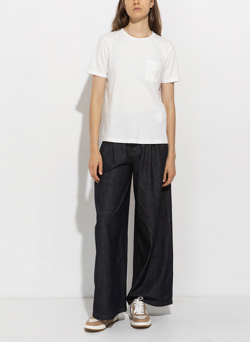 'S Max Mara Madera T-shirt with embroidery