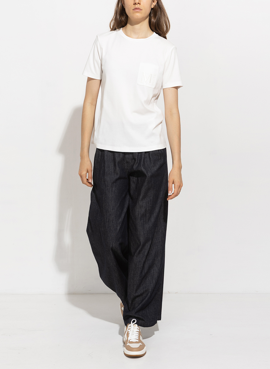 'S Max Mara Madera T-shirt with embroidery