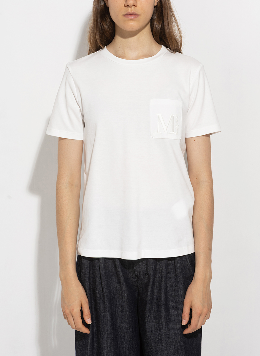 'S Max Mara Madera T-shirt with embroidery