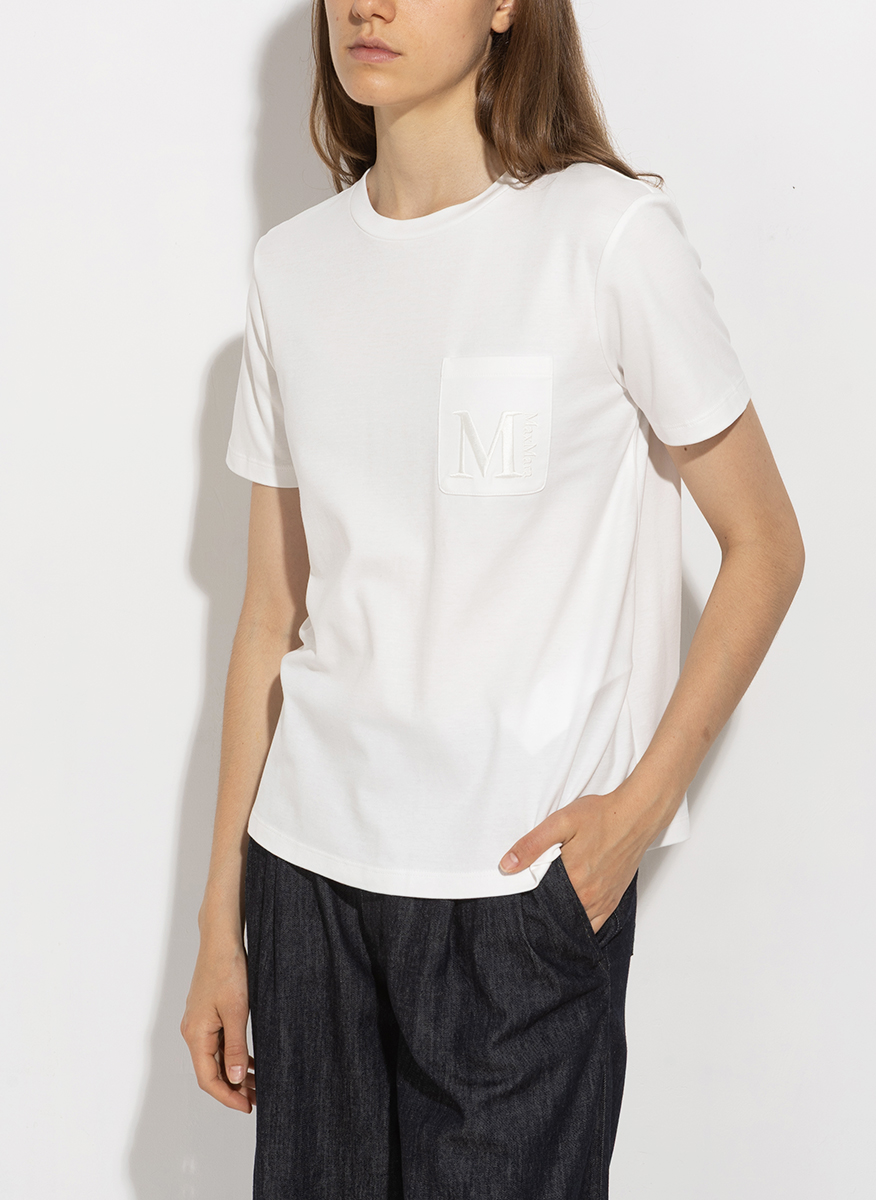 'S Max Mara Madera T-shirt with embroidery