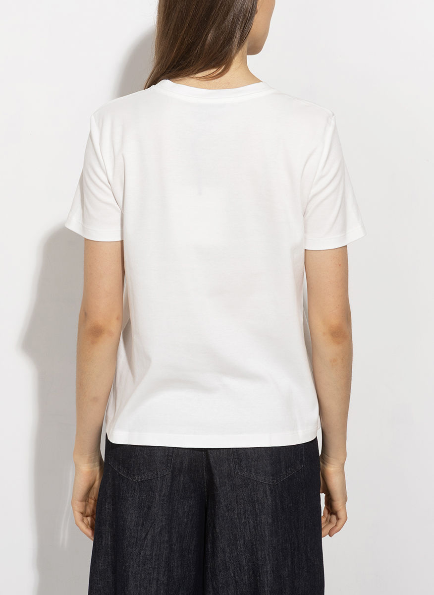 'S Max Mara Madera T-shirt with embroidery