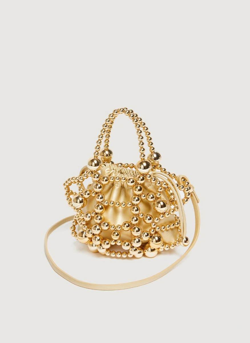 Мини чанта с декоративни перли 'Bucket' Marella Bobby