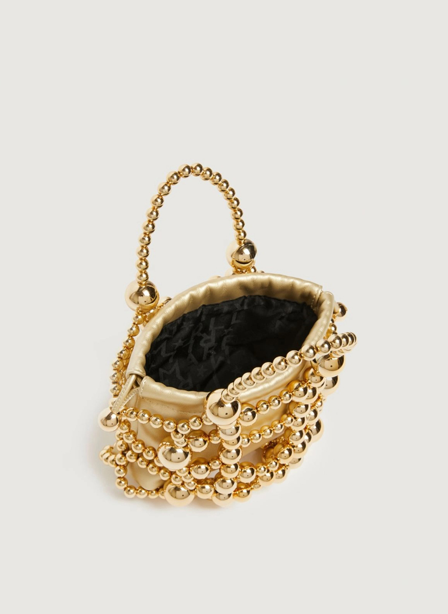 Мини чанта с декоративни перли 'Bucket' Marella Bobby