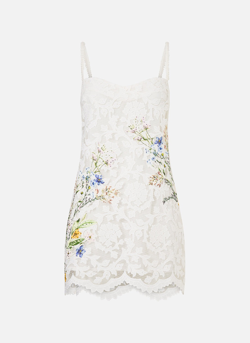 Camilla  'Dressing room drama' mini lace dress