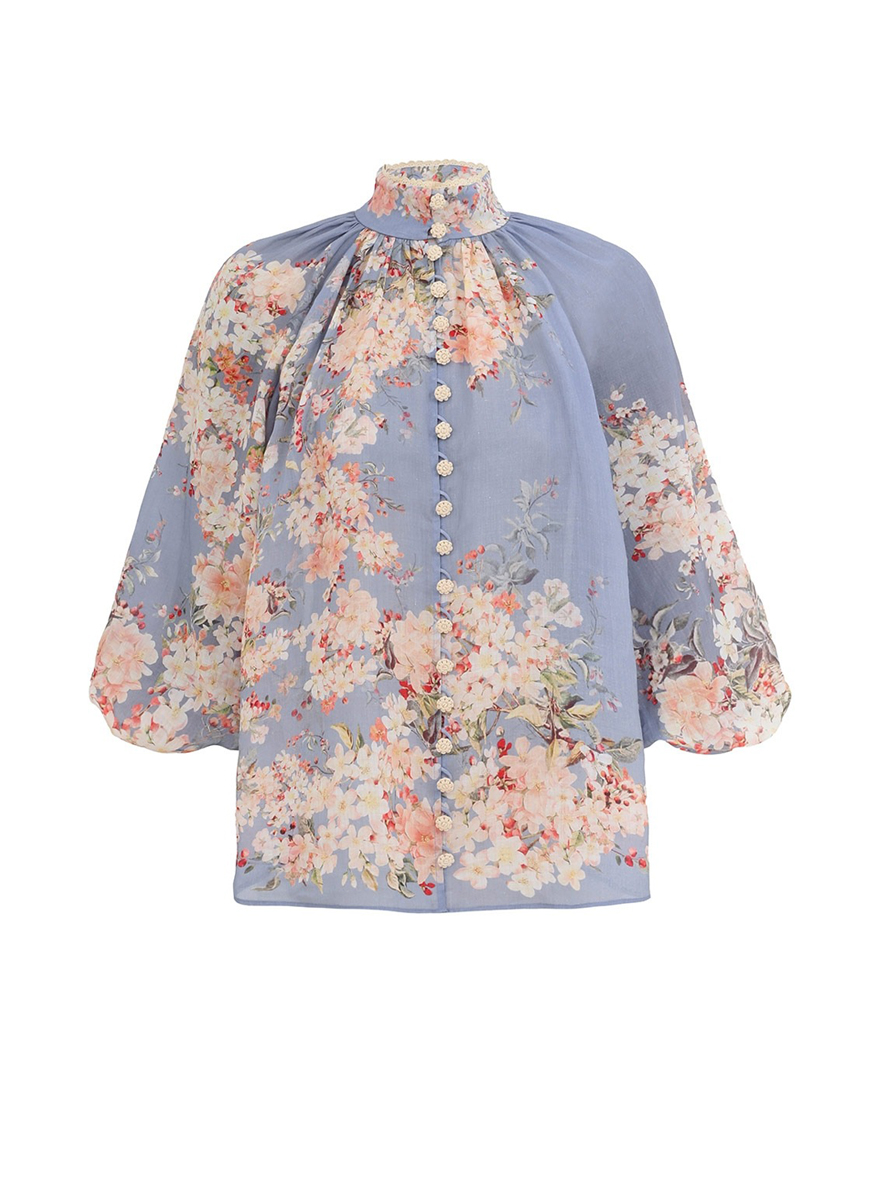 Риза с принт 'Botanical Floral' Zimmermann 