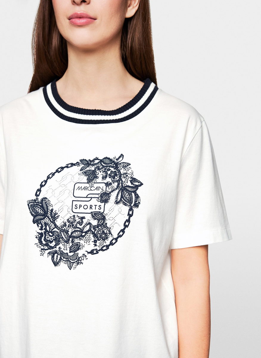 Marc Cain Sports t-shirt with stones