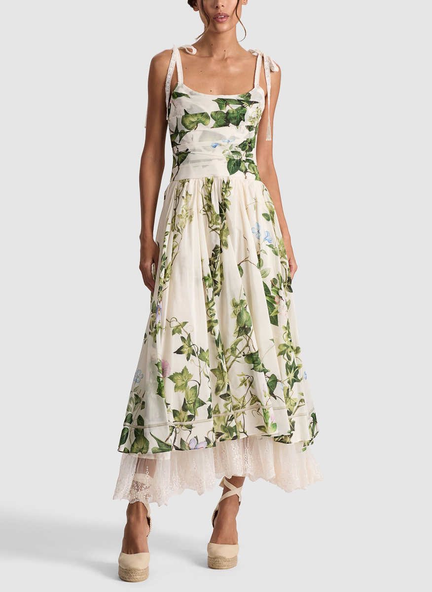 Рокля с коприна 'Haven' Alice + Olivia