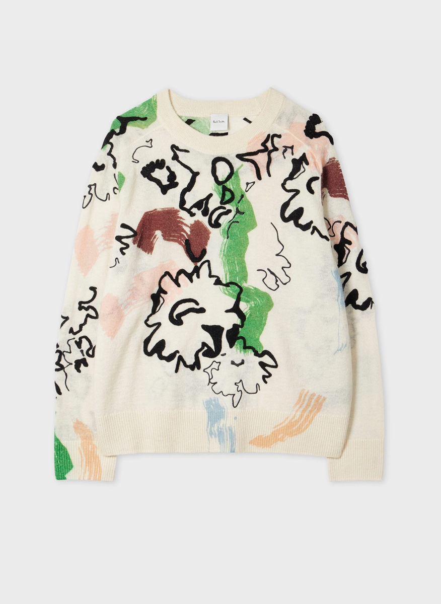 Пуловер с алпака 'Painters' Paul Smith
