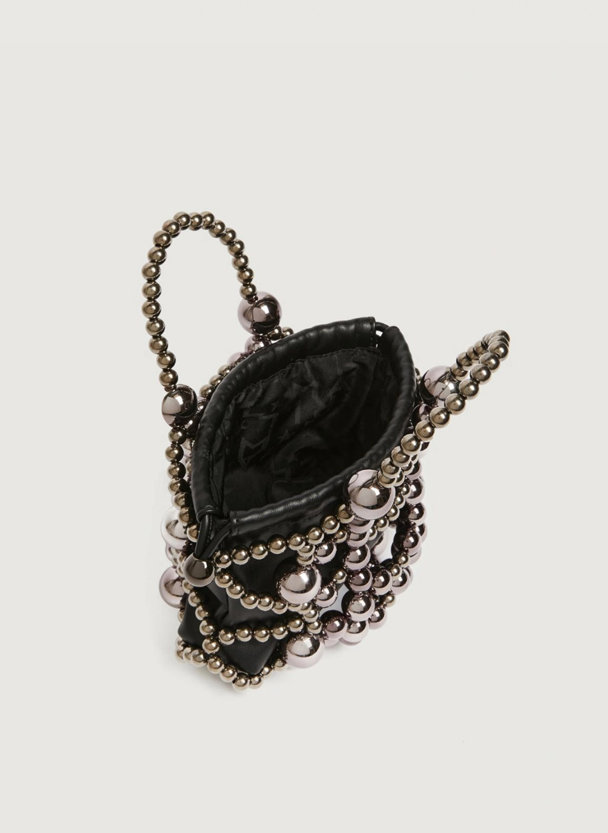 Мини чанта с декоративни перли 'Bucket' Marella Bobby