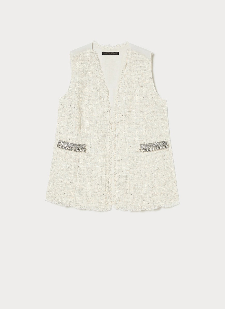 Marina Rinaldi Ginnico blazer hand-made embroidery