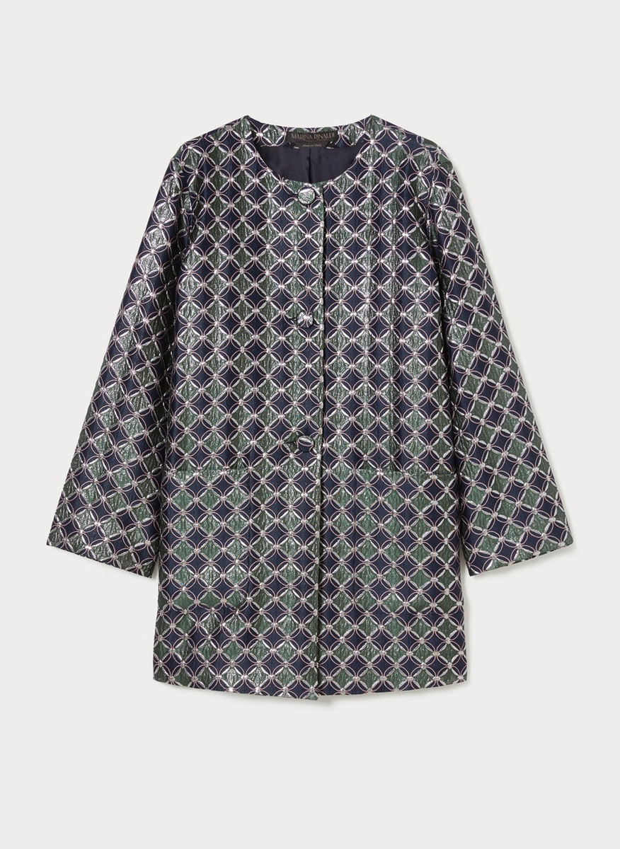 Marina RInaldi Dinda 'Coat style' tunic