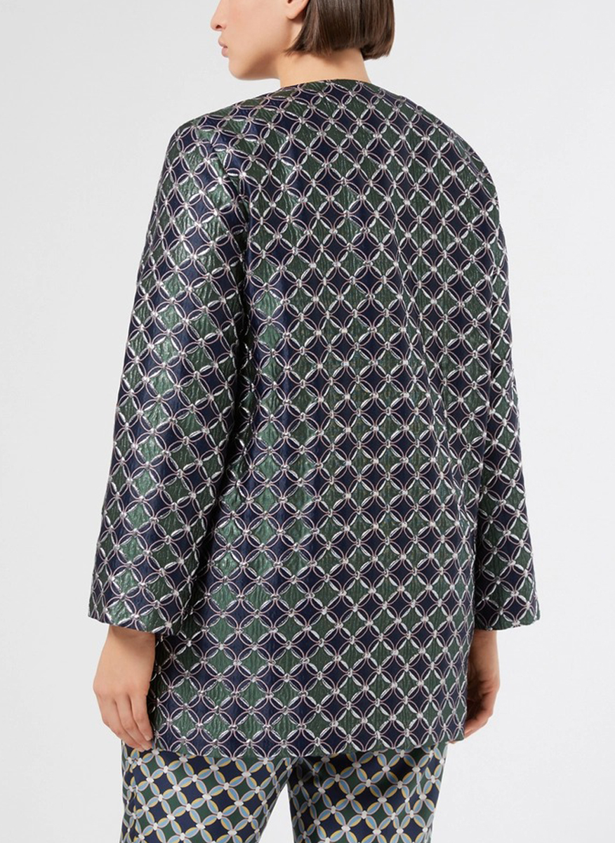 Marina RInaldi Dinda 'Coat style' tunic
