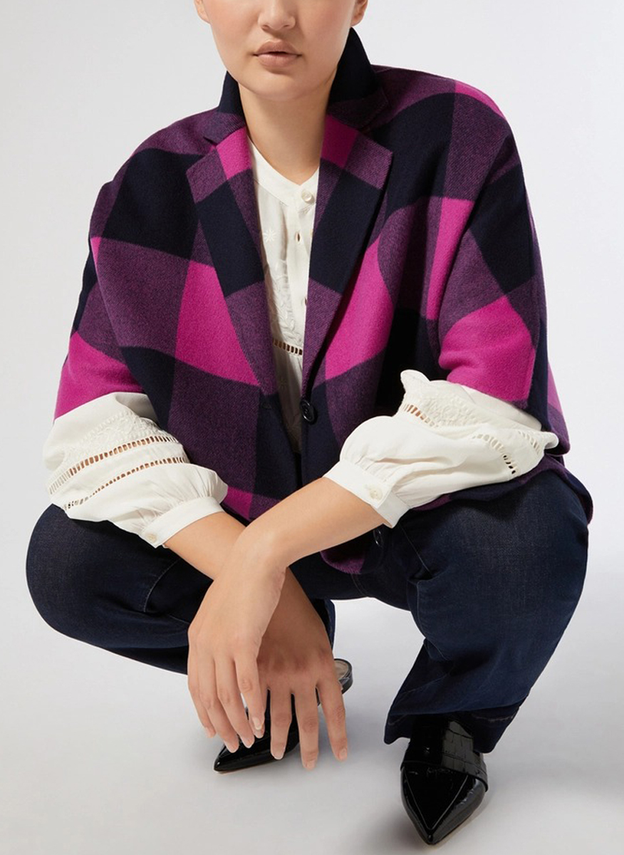 Marina Rinaldi Shock double-faced wool coat