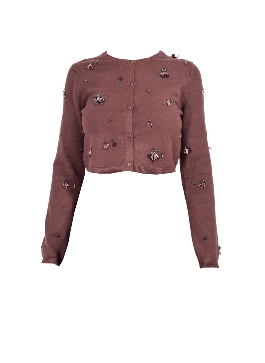 Simkhai Zadie cropped cardigan