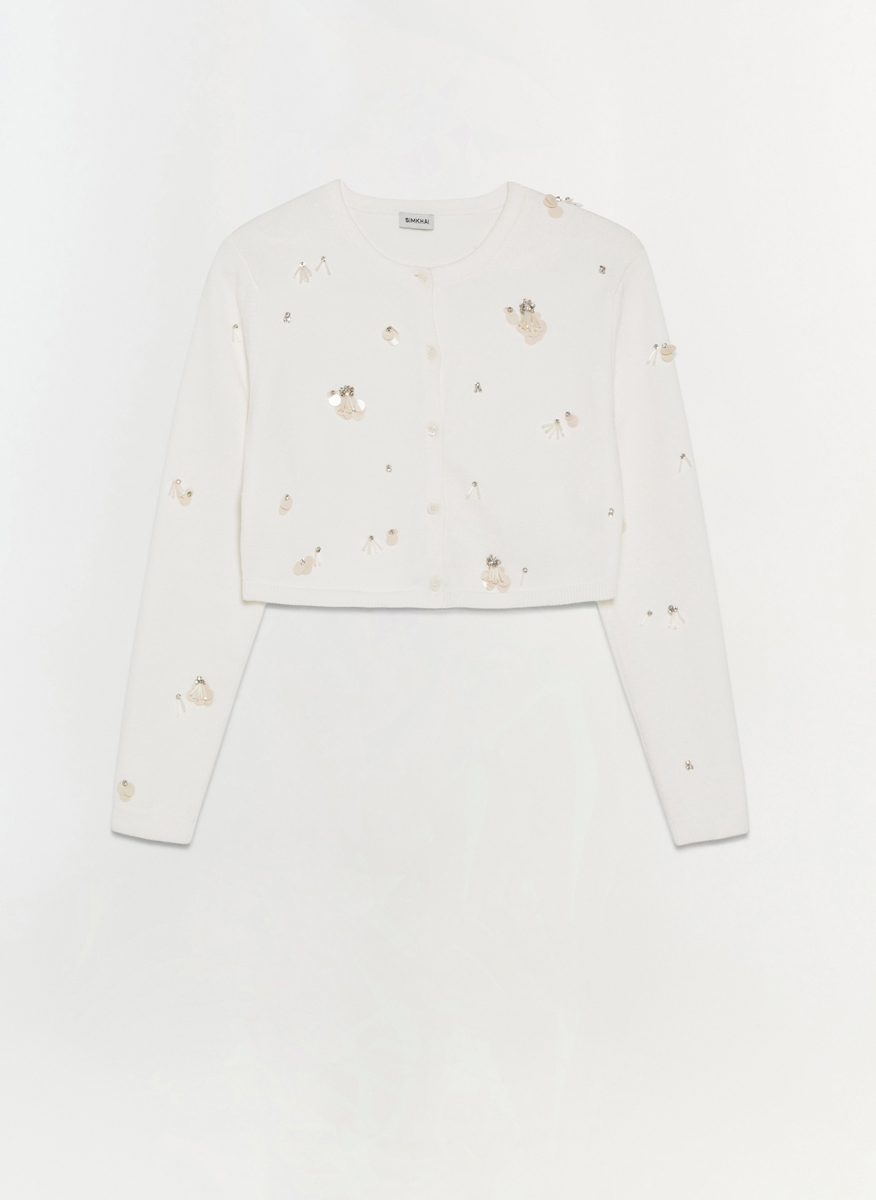 Simkhai Zadie cropped cardigan