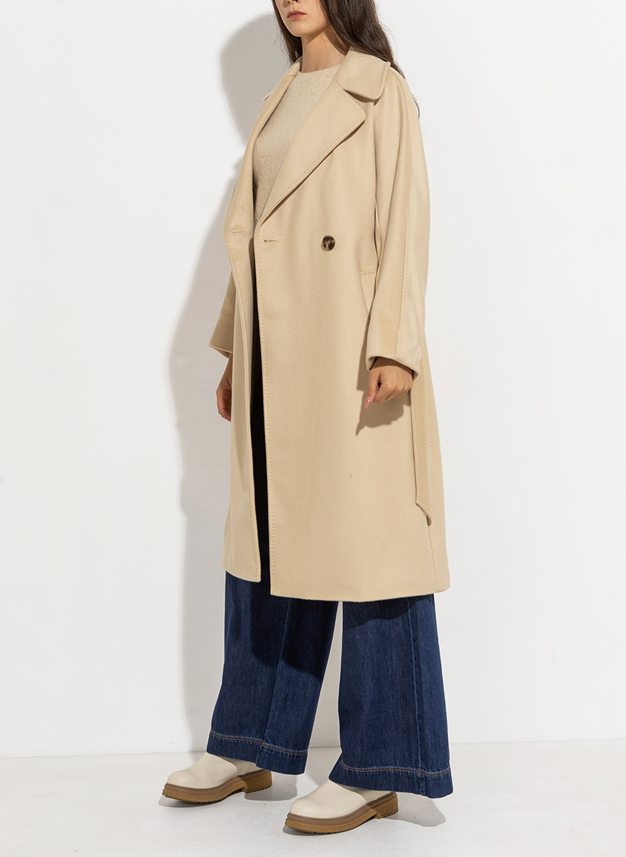 Палто от фина вълна Weekend Max Mara Resina