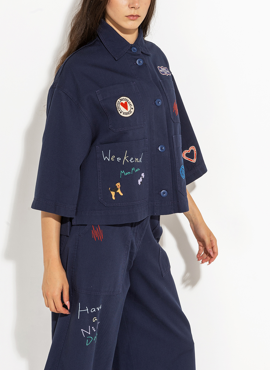 Яке с бродирани детайли Weekend Max Mara Assuan
