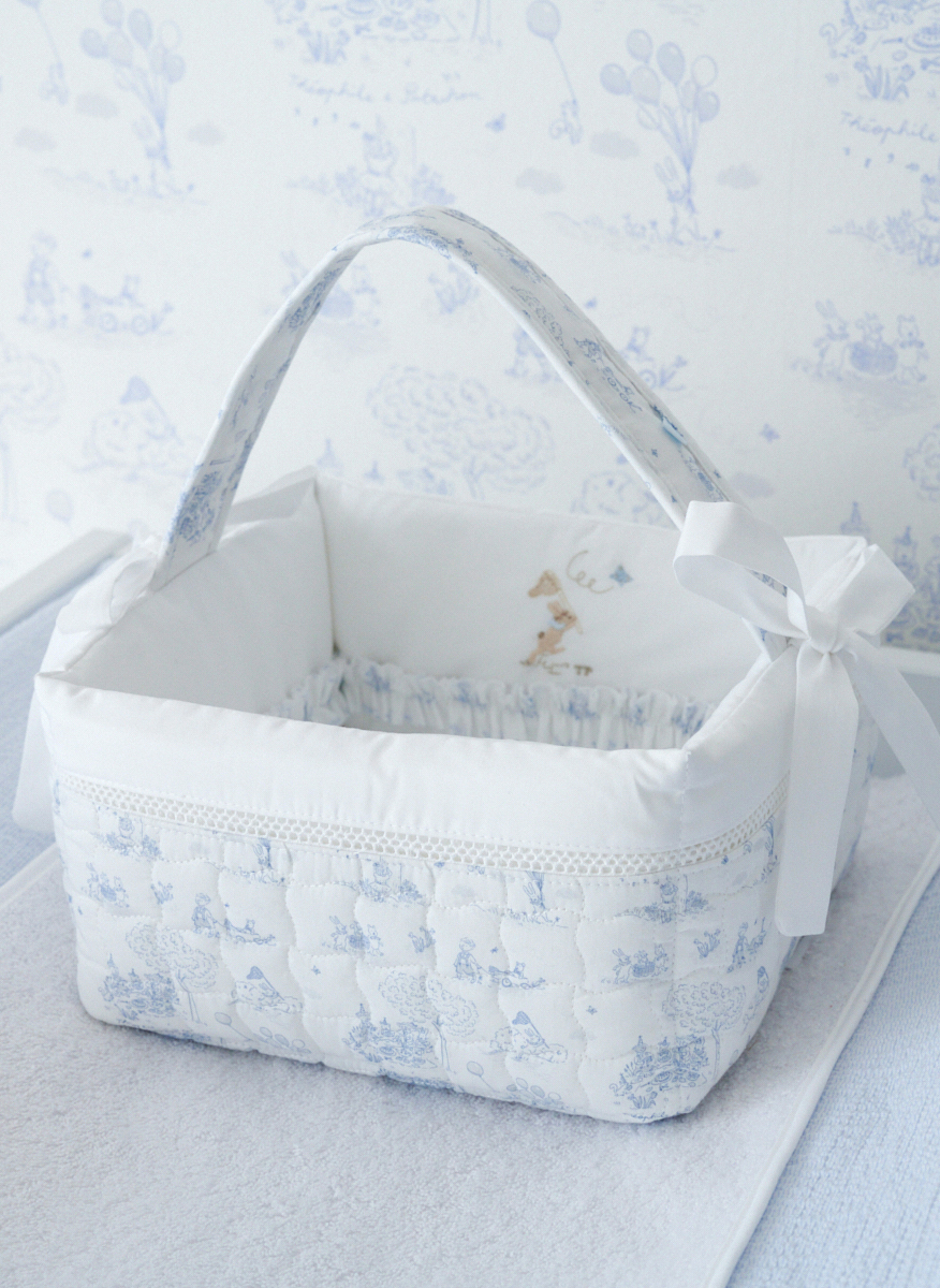 Theophile & Patachou printed basket
