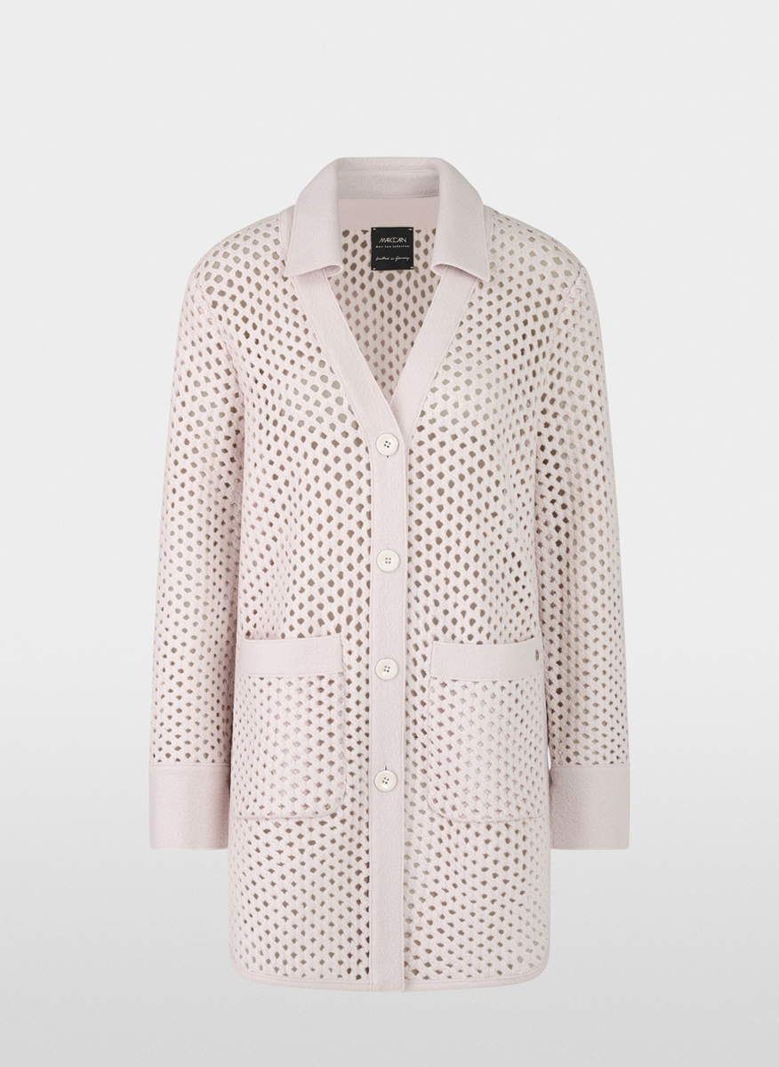 Жилетка от вълна 'Grid-look' Marc Cain Collections