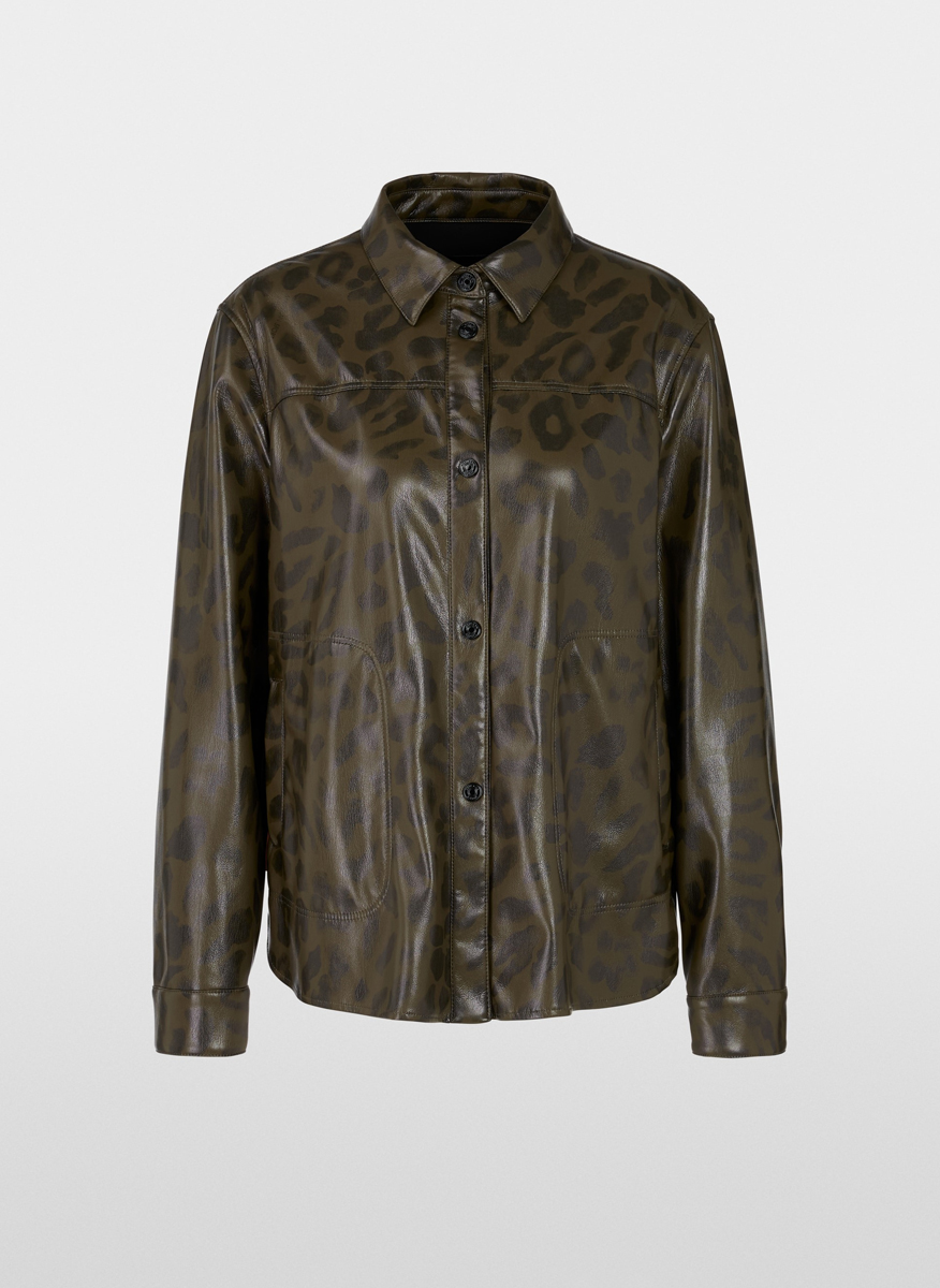 Кожена риза 'Overshirt' Marc Cain Sports