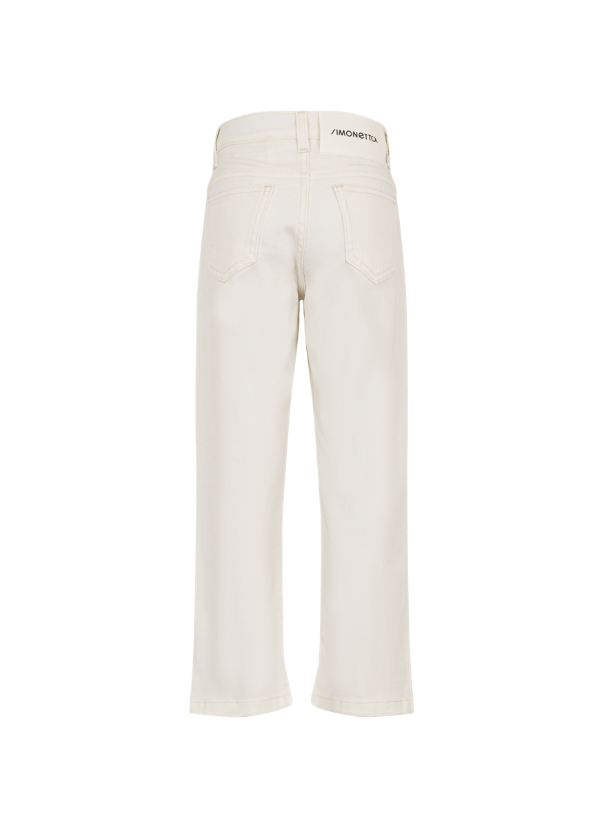 Simonetta denim with embroidery