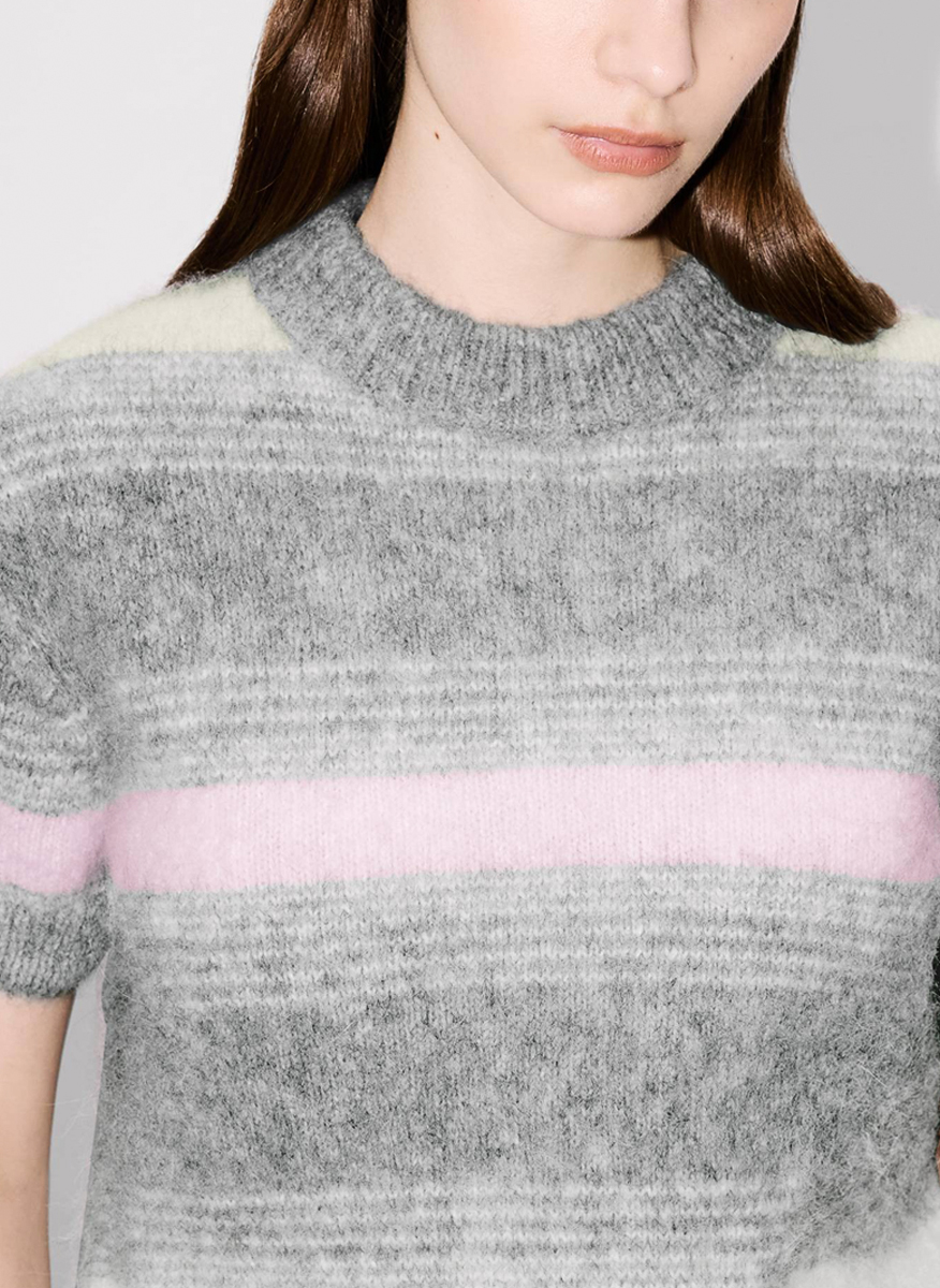 Пуловер с алпака 'Speed Stripe' Kenzo,