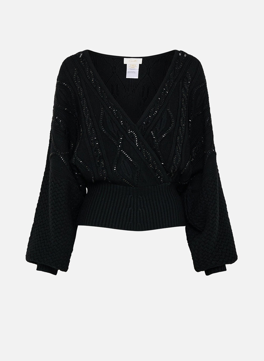 Camilla 'Solid Black' jumper