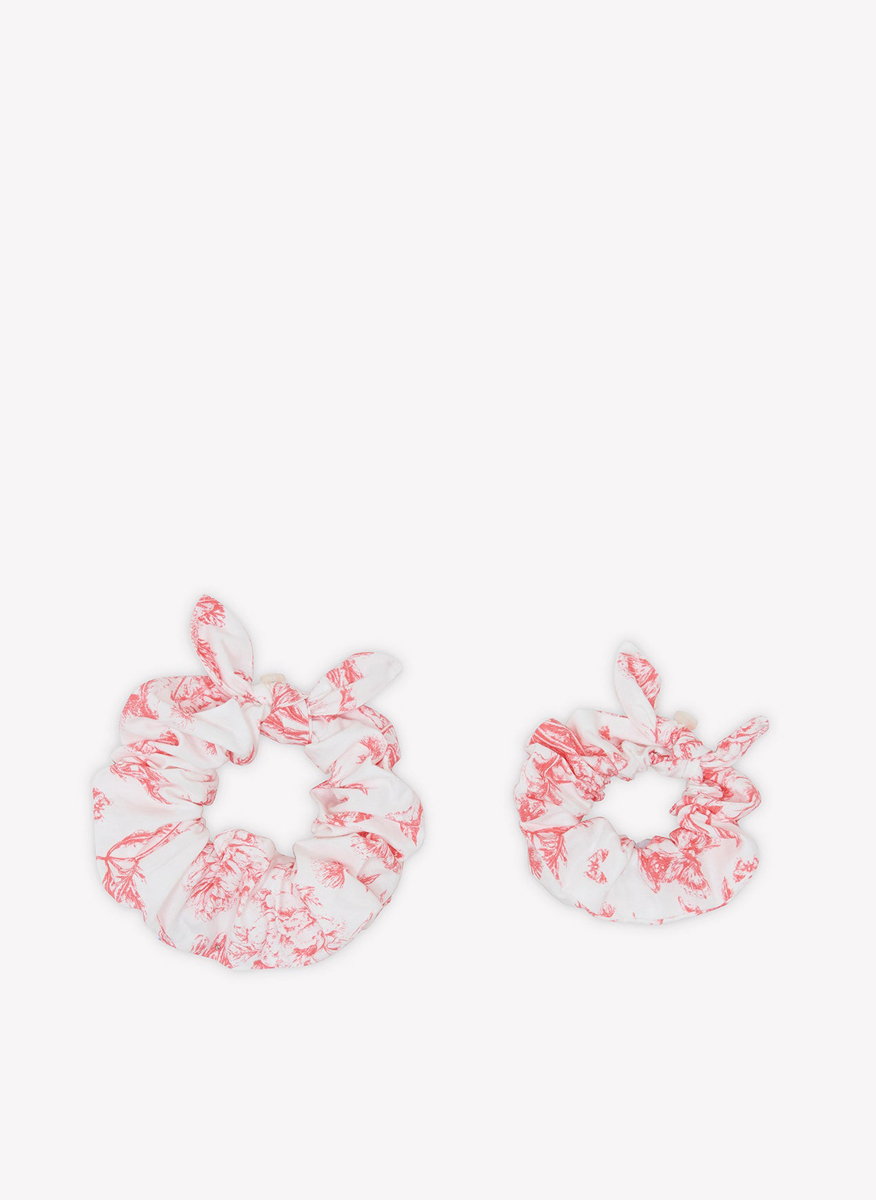 Tartine et Chocolat scrunchie with print
