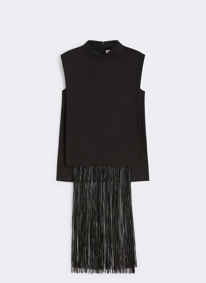 Sportmax Soraia top with asymmetriec motif