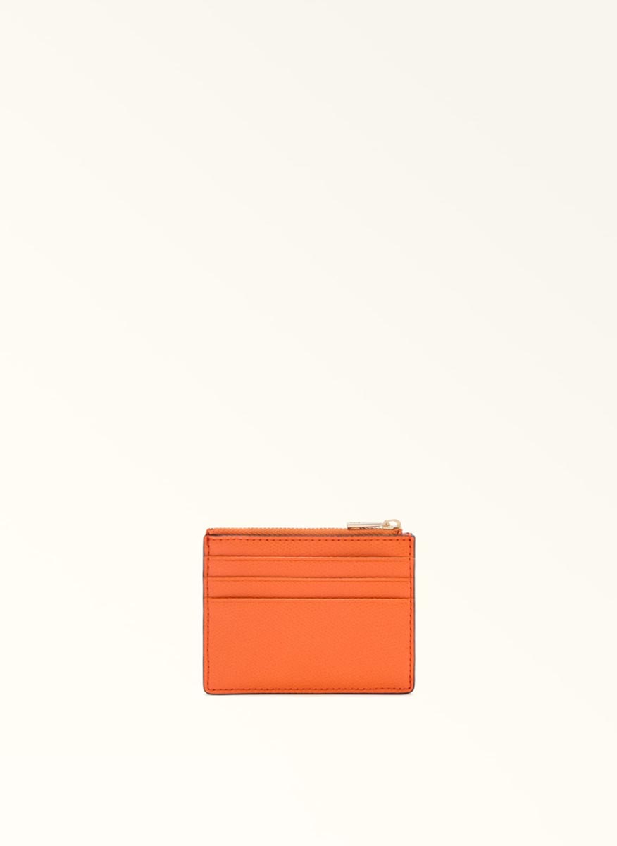 Furla Camelia Paprika small card holder