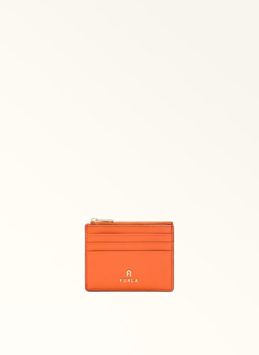 Furla Camelia Paprika small card holder