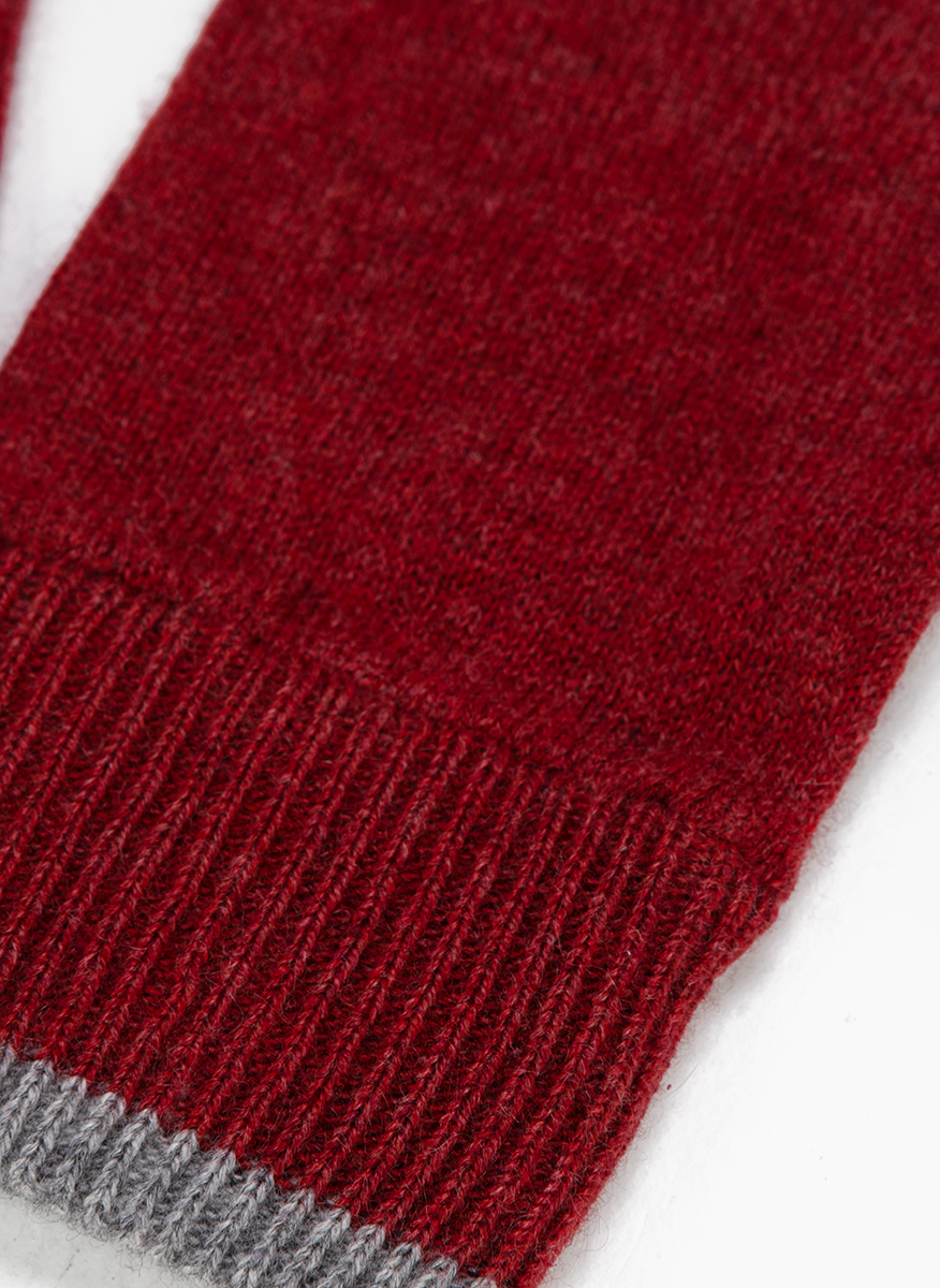 Ръкавици от 100% кашмир Brunello Cucinelli Kids M