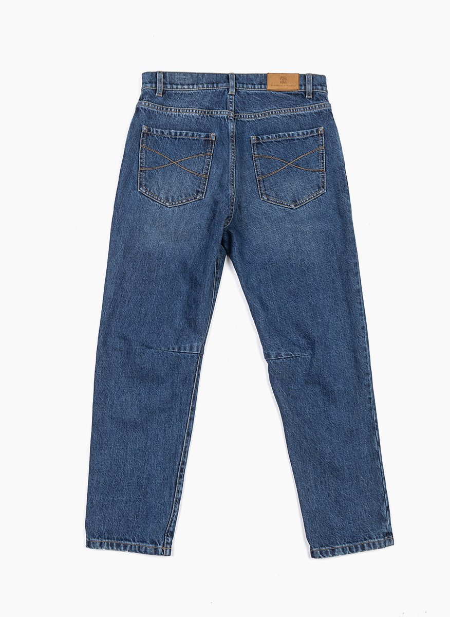 Brunello Cucinelli Kids 8-10 denim trousers