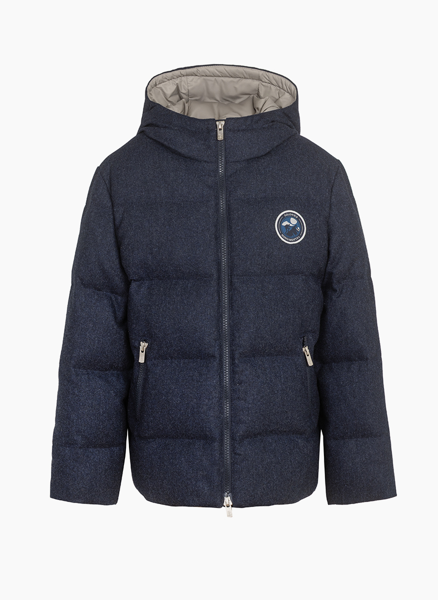 Brunello Cucinelli Kids 8 jacket in wool