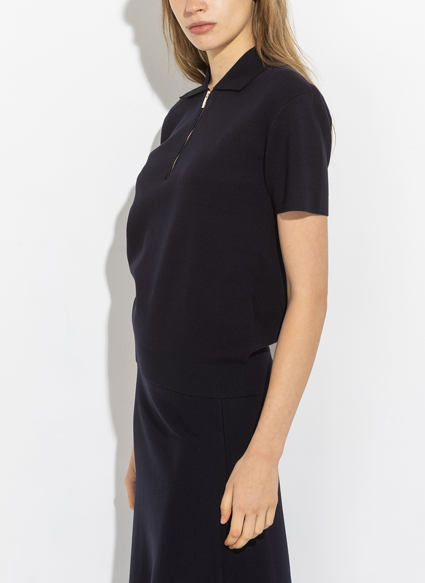 Полошърт от фино плетиво Max Mara Studio Teti