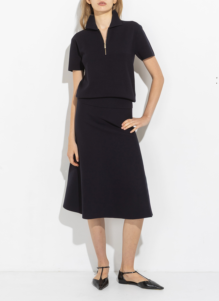 Полошърт от фино плетиво Max Mara Studio Teti