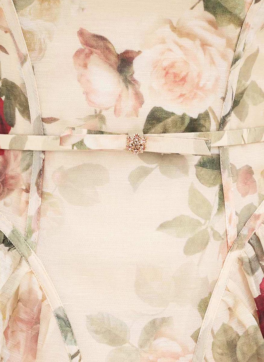 Zimmermann 'Hypnotic' linen and silk mini dress