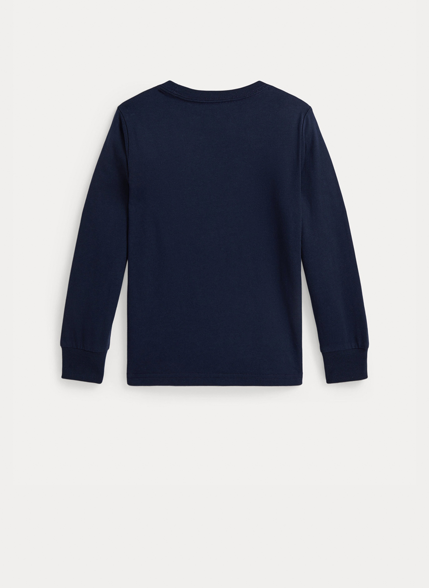 Ralph Lauren Kids 2-7 long sleeve T-shirt with print